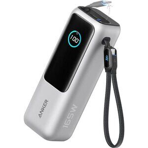 Laptop power bank 25000mAh portable charger 100W USB C fast charging cable